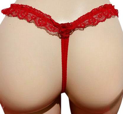 Tanga Abierta Perlas