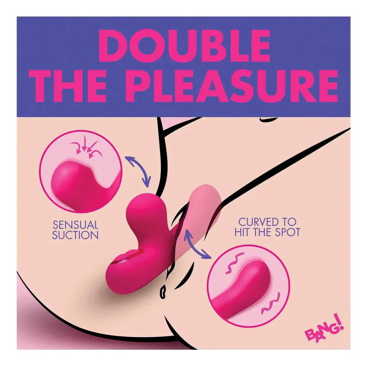 Vibrador Succionador Bang