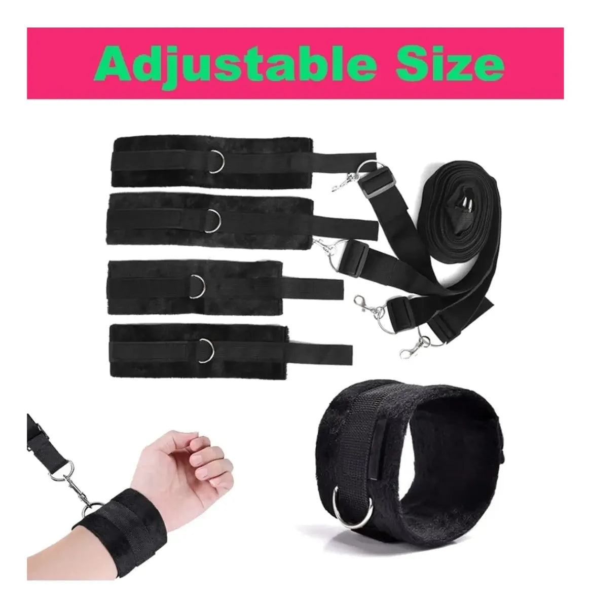 Kit de amarre para cama queen