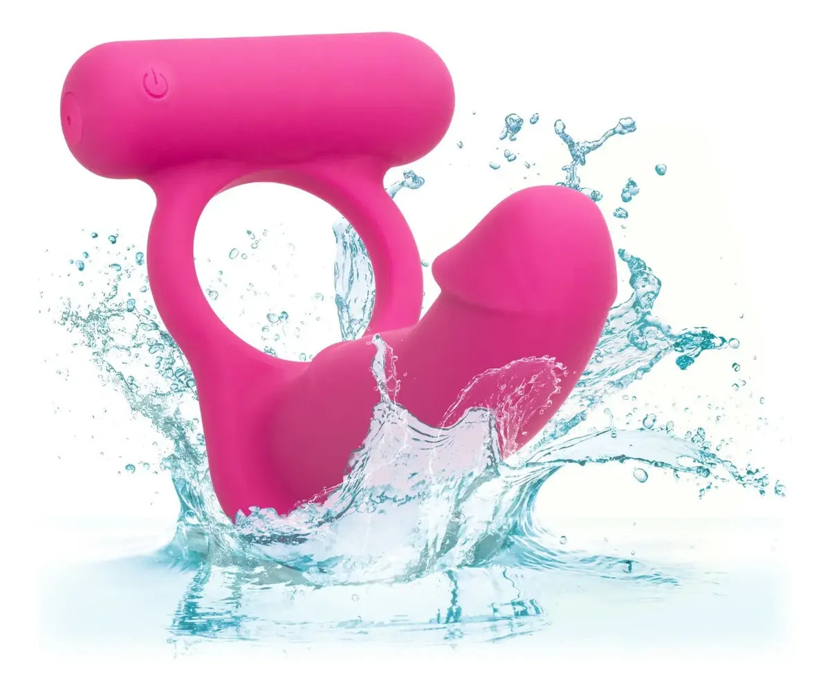 Anillo doble Penetracion Vibrador Calexotic