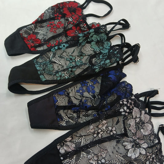 Tanga De Encaje Floral