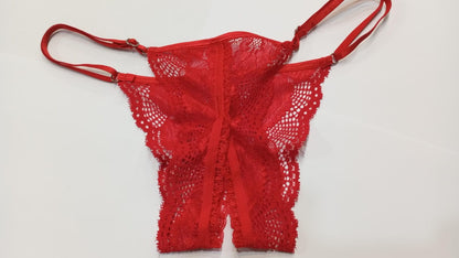 Tanga Abierta de Encaje