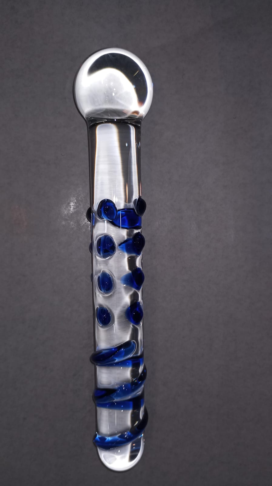 Dildo Vidrio Glass Gem Opal