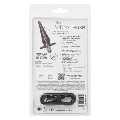 Plug Vibrador Mini Vibro Tease