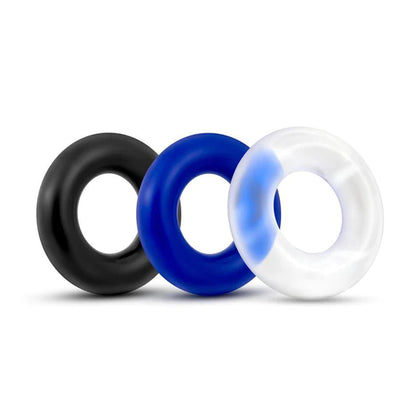 Set de Tres Anillos Retardadores Lisos - Stay Hard