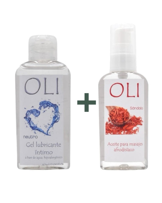 Kit Combo Afrodisiaco Gel y Aceite
