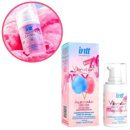 Intt Vibration POWER Algodón Dulce - Gel Vibrador EXTRA FUERTE