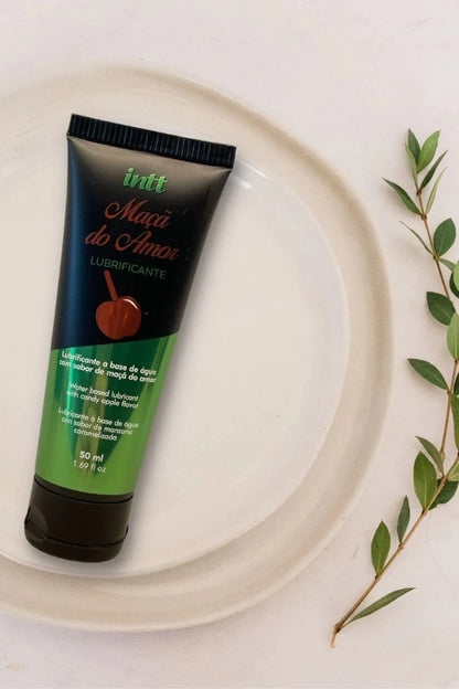 Lubricante Intt sabor Manzana Acaramelada