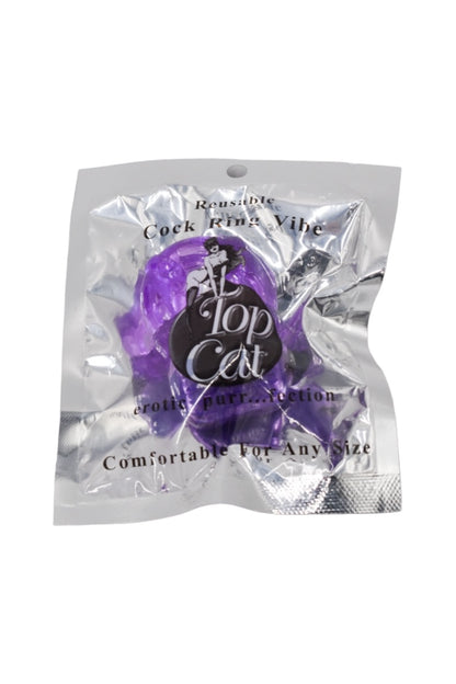 Anillo Vibrador Reusable TOP CAT