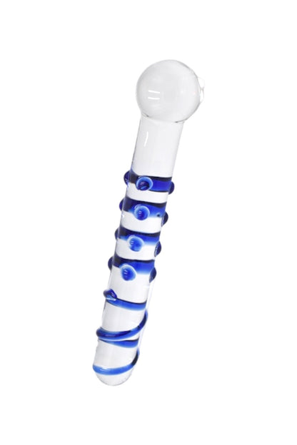 Dildo Vidrio Glass Gem Opal