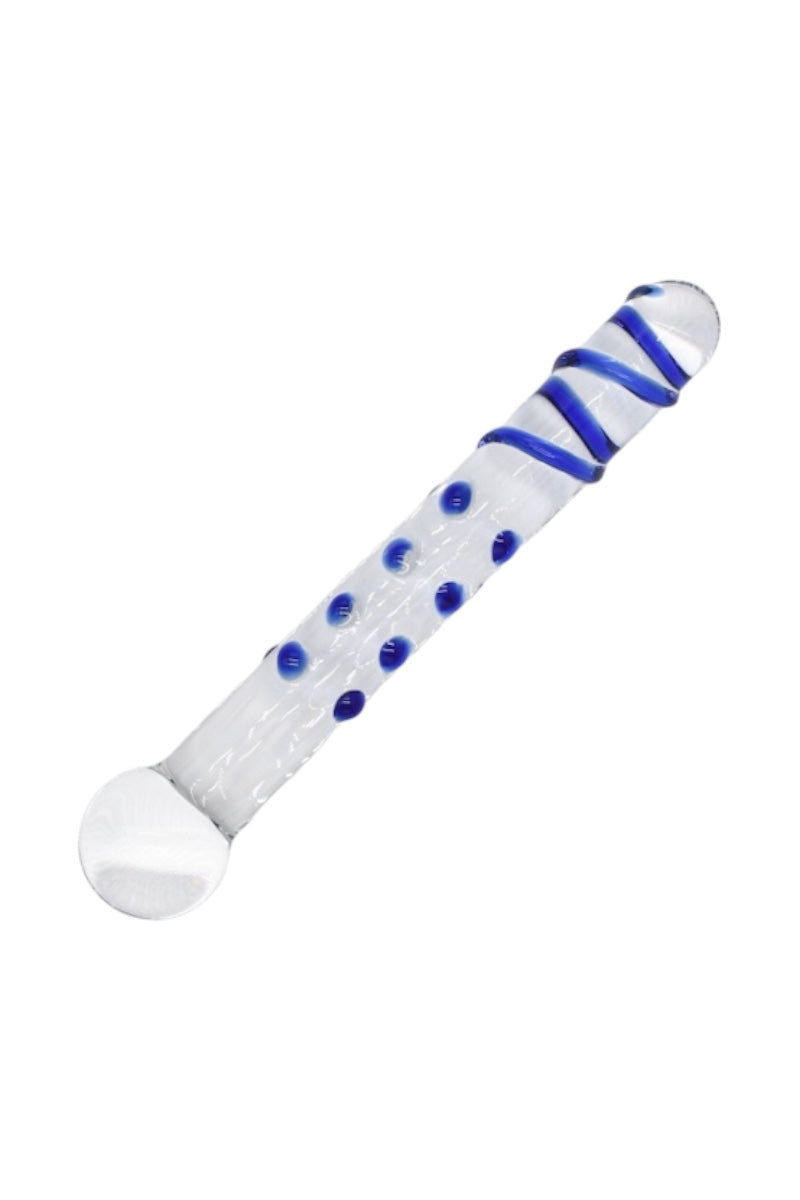 Dildo Vidrio Glass Gem Opal