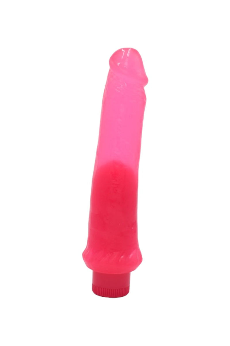 Vibrador 8" VIBRATING JELLY DONG Top Cat