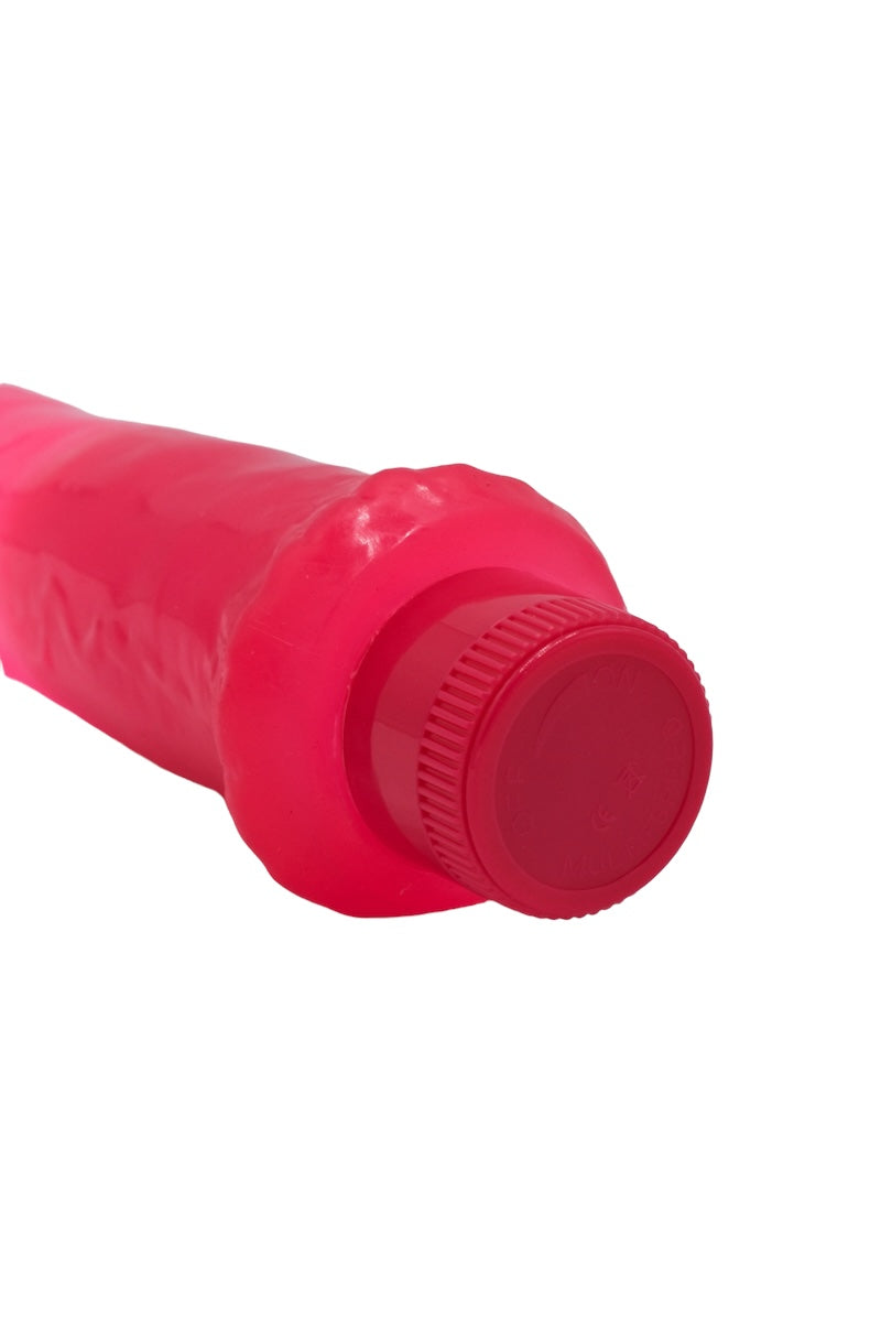 Vibrador 8" VIBRATING JELLY DONG Top Cat