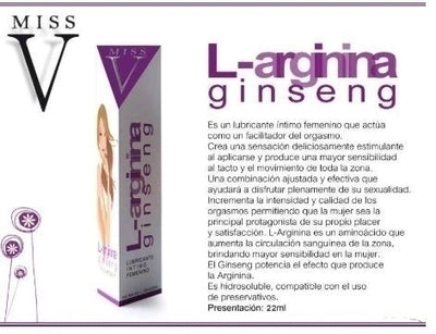 Kit Lubricante L-ARGININA + Aceite Comestible