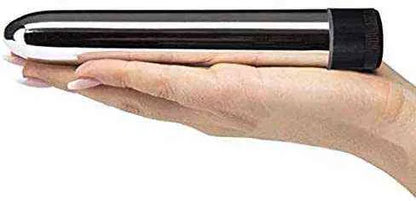 Vibrador Bala Clásico Plateado 16cm