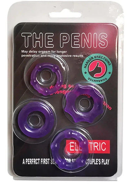 Set de anillos Retardadores - The Penis