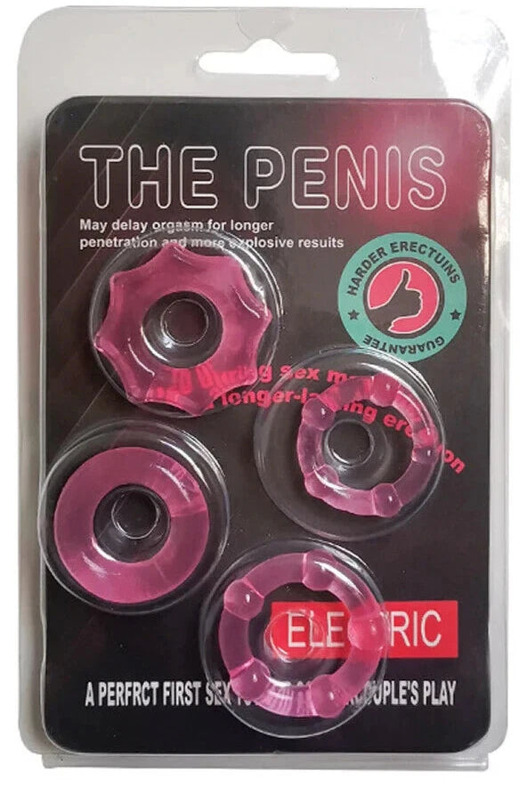 Set de anillos Retardadores - The Penis
