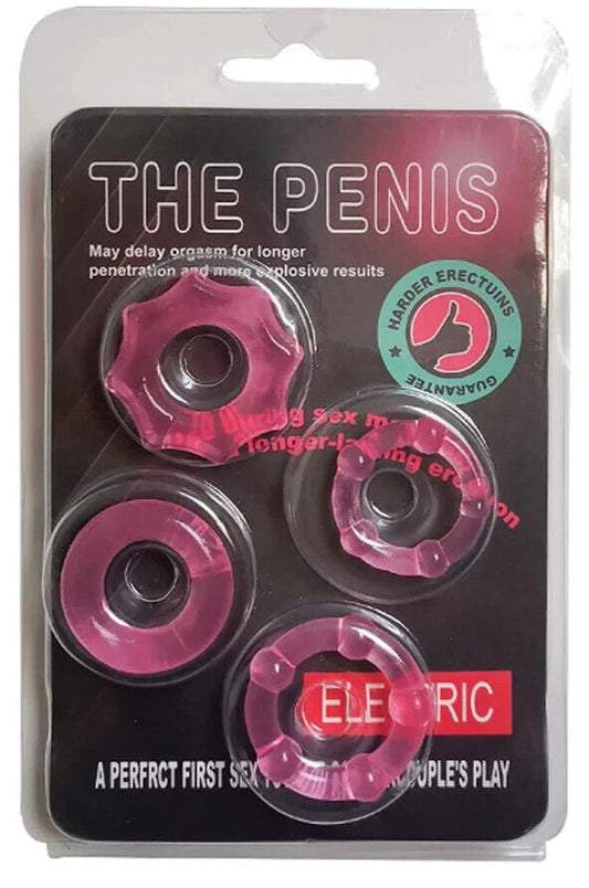 Set de anillos Retardadores - The Penis