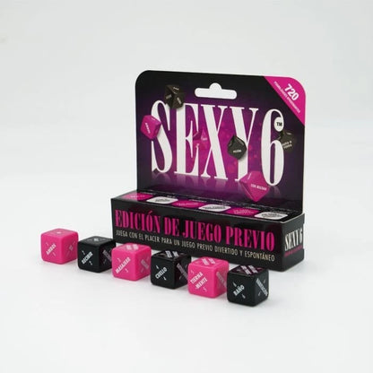 Dados Juego Previo Sexy 6