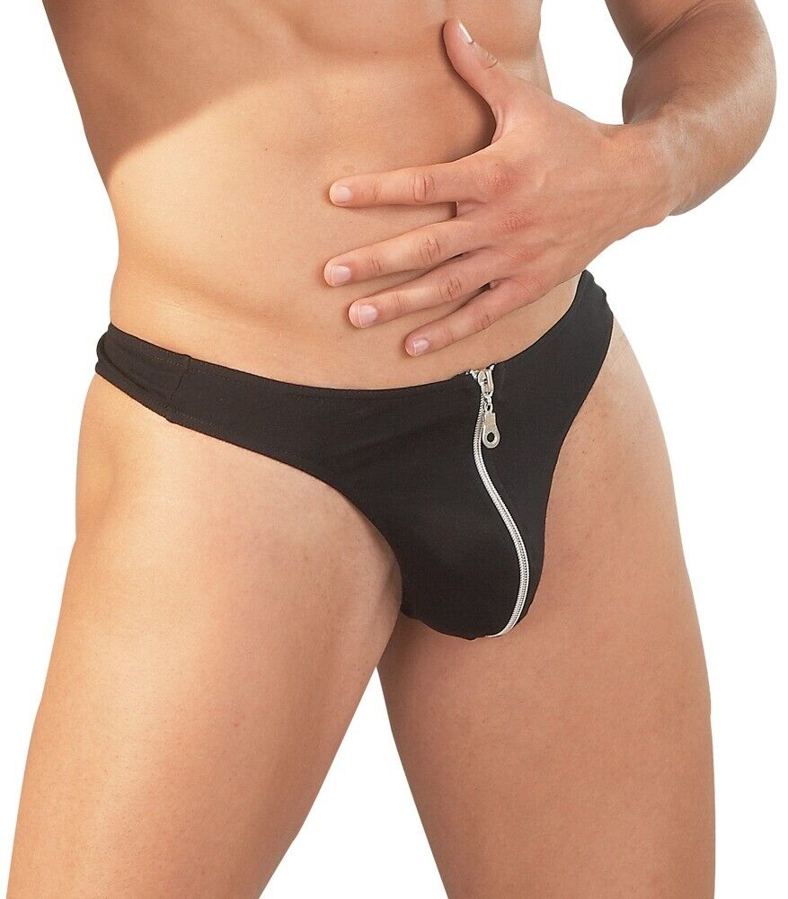 Tanga Hombre con Cremallera Delantera