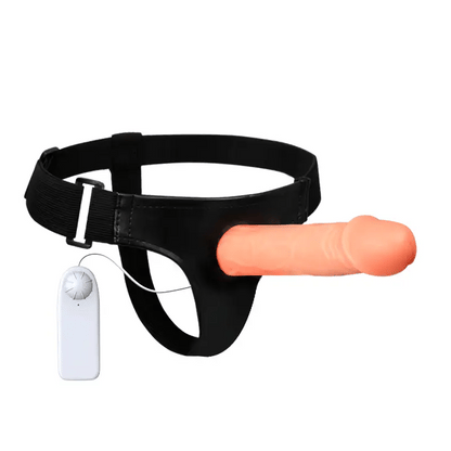 Protesis Peneana con Vibrador Ultra Strap On 15.5 cm