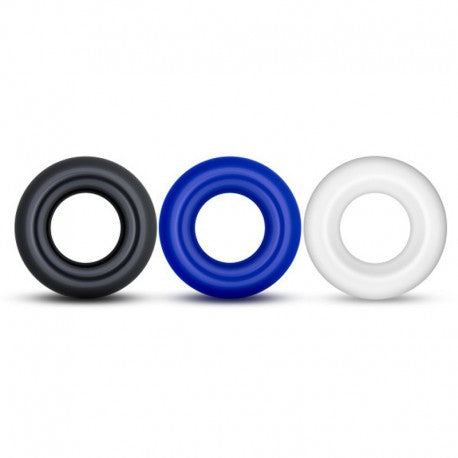 Set de Tres Anillos Retardadores Lisos - Stay Hard