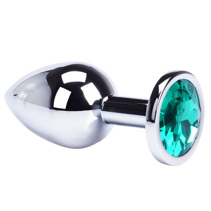 Plug Anal de Acero Quirúrgico con Joya - Grande