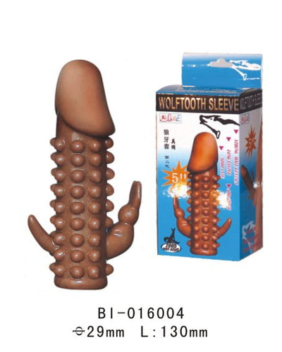 Funda de pene con diseño realista wolftooth