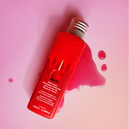 Aceite para Masajes Tántricos Manzana del Amor