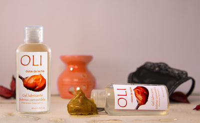OLI Gel Lubricante Intimo Comestible Dulce de Leche 60 ml