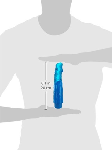 Vibrador 8" VIBRATING JELLY DONG Top Cat