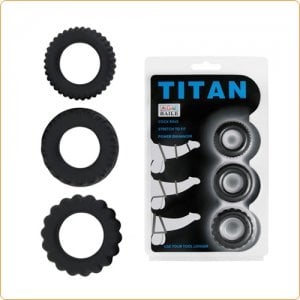 Set Anillos para Pene Titan