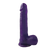 Consolador con testículos y sopapa 8.5" Jelly Dong (22 x 4.2 cm)