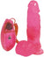 Vibrador con testículos y sopapa 7" Jelly Dong (19 x 4 cm)