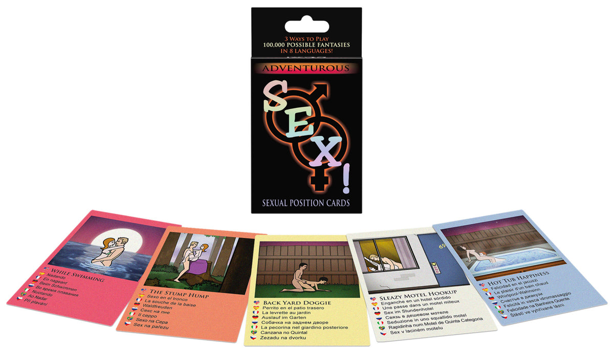 Juego de Cartas Eróticas Adventurous SEX!