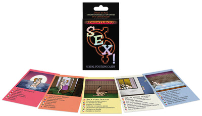 Juego de Cartas Eróticas Adventurous SEX!