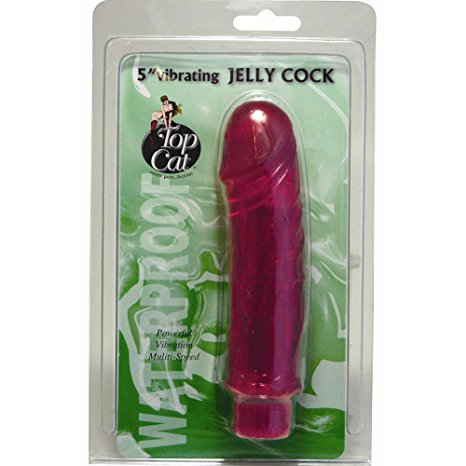 Vibrador de silicona JELLY COCK 5"