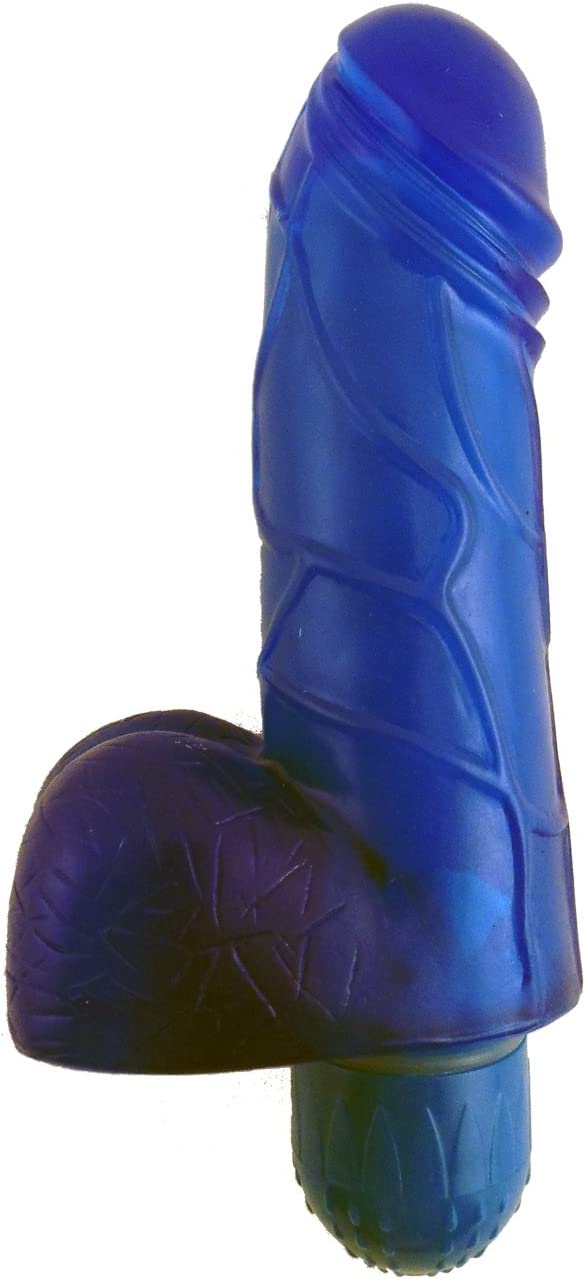 Vibrador con testículos 5" (13cm x 3.5) Jelly Cock