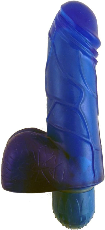 Vibrador con testículos 5" (13cm x 3.5) Jelly Cock