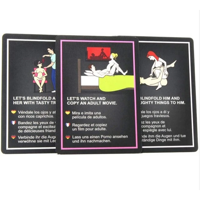 Let's F*ck! Cartas con Posturas Sexuales