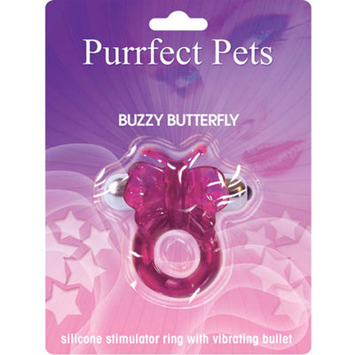 Anillo vibrador Purrrfect Pets Buzzy Butterfly