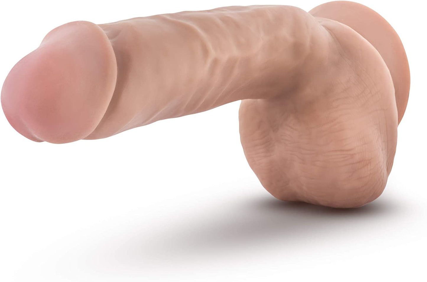 Dildo X5 Hard On Piel con Ventosa y Testículos de 8.75"