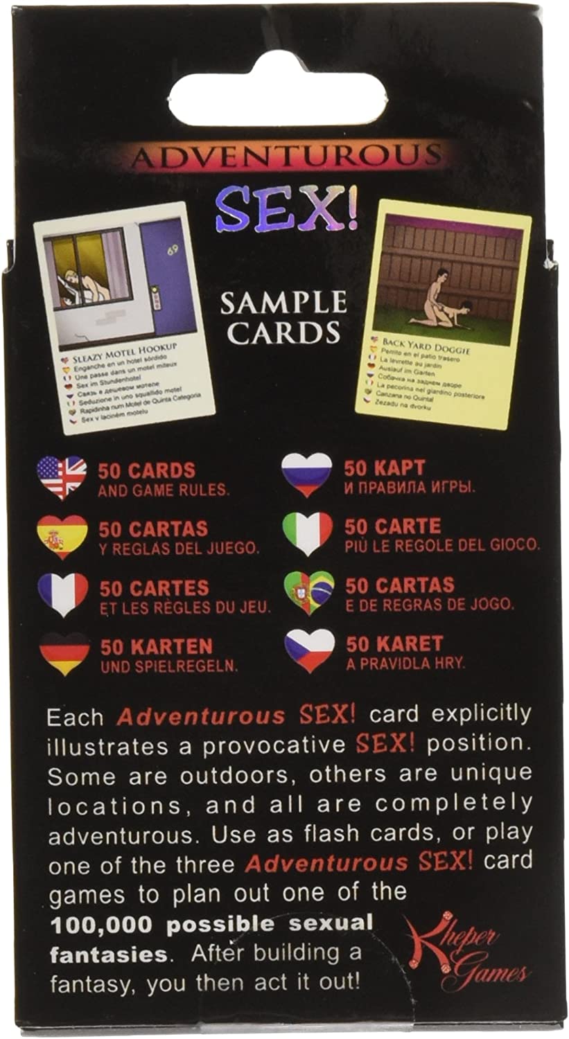 Juego de Cartas Eróticas Adventurous SEX!