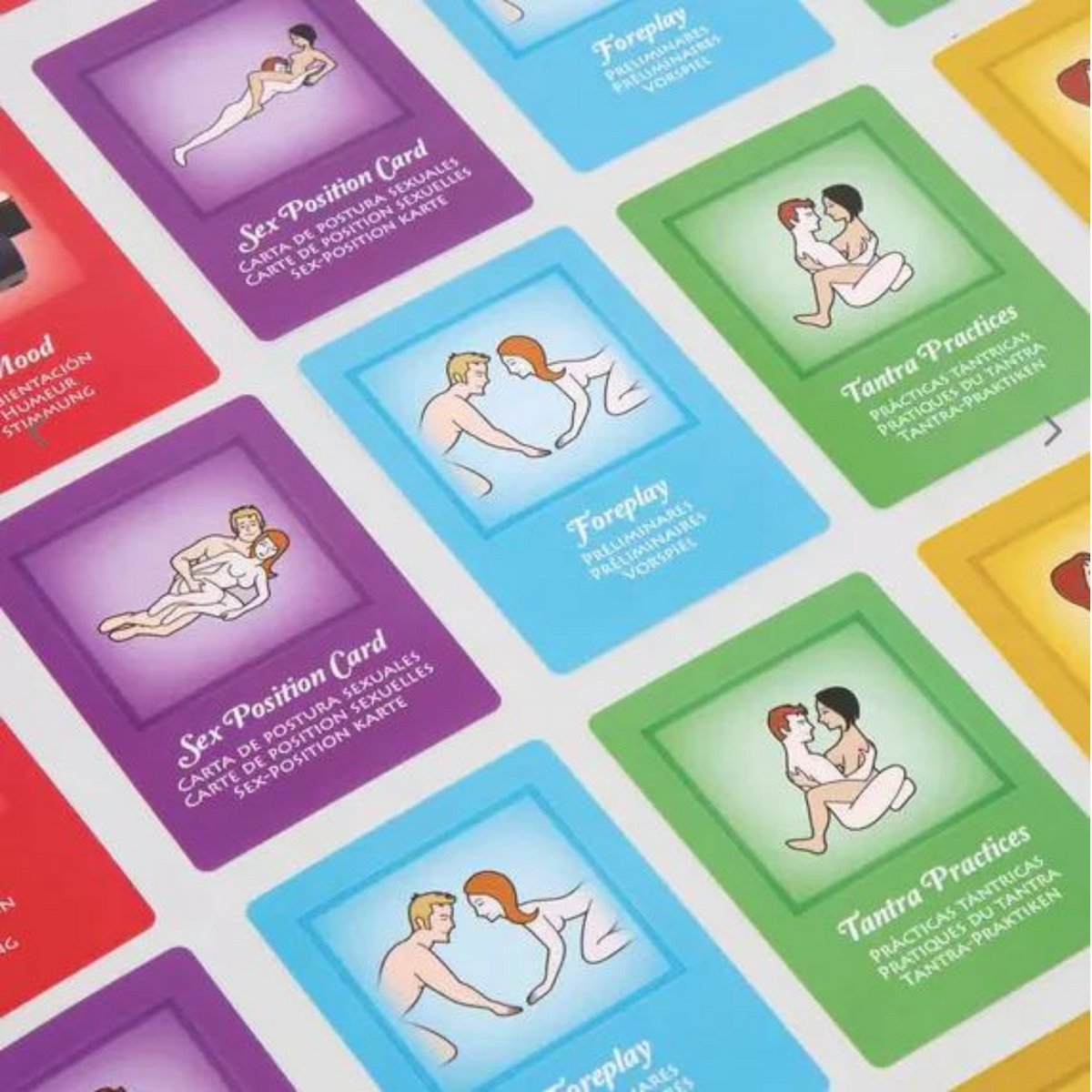 Cartas Posiciones Sexuales Tántricas