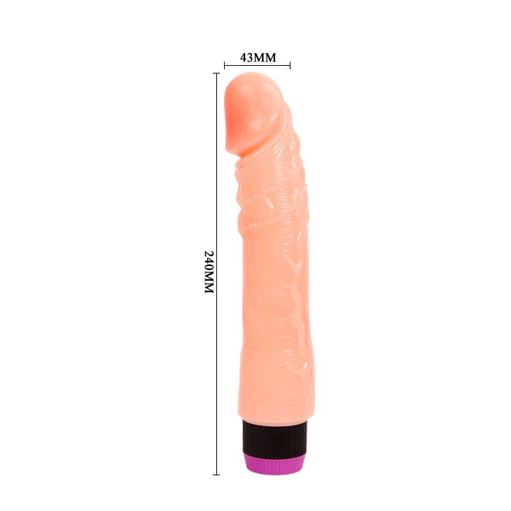 Vibrador Realistico Curve De 24 Cm