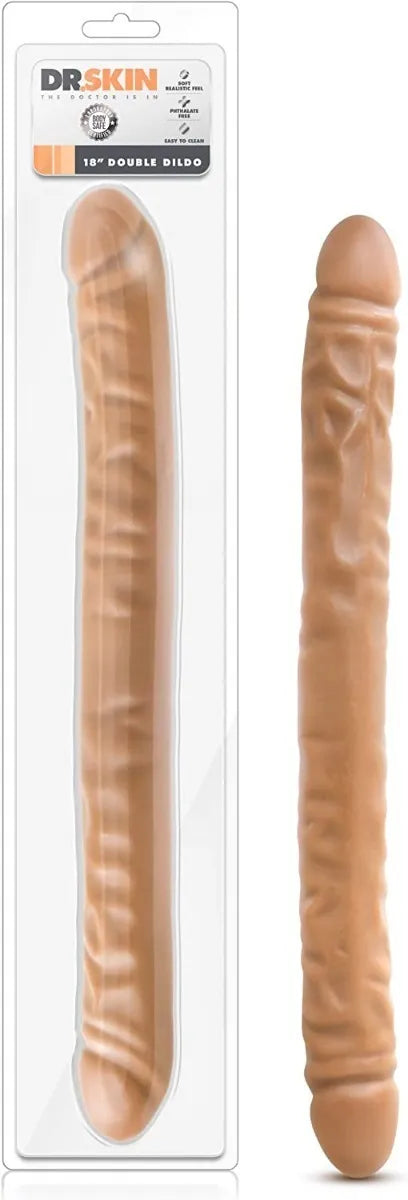 Dildo Doble Extra Largo - Blush Dr. Skin