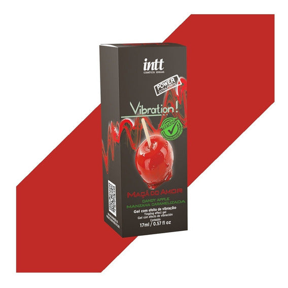 Intt Vibration POWER Manzana Acaramelada - Gel Vibrador EXTRA FUERTE