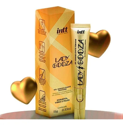 Lady Gooza Excitador Femenino EXTRA FUERTE + Mini Vibrador (2 en 1)