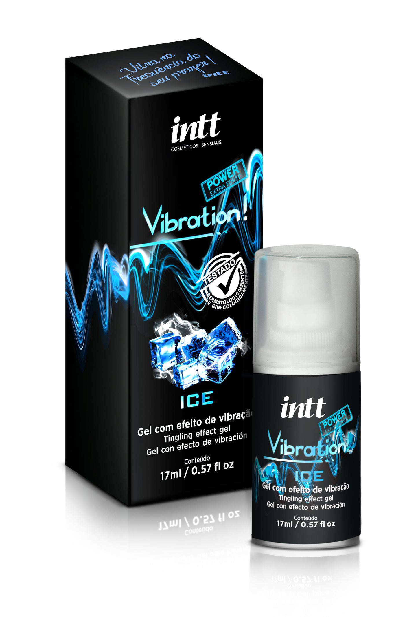 Intt Vibration POWER ICE - Gel Electrizante - Frío EXTRA FUERTE