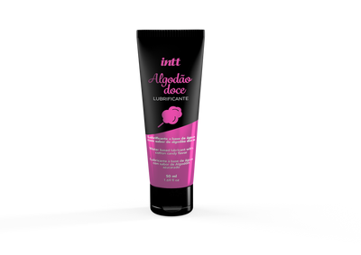 Lubricante Intt Sabor Algodón Dulce - 50 gr